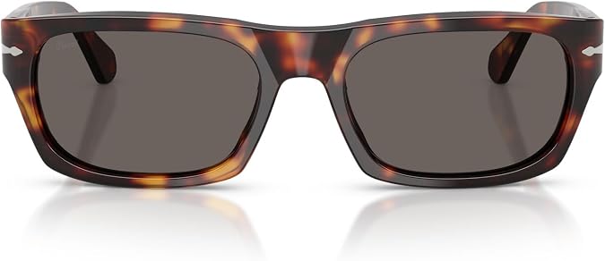 Persol Unisex Po3398s Rectangular Sunglasses