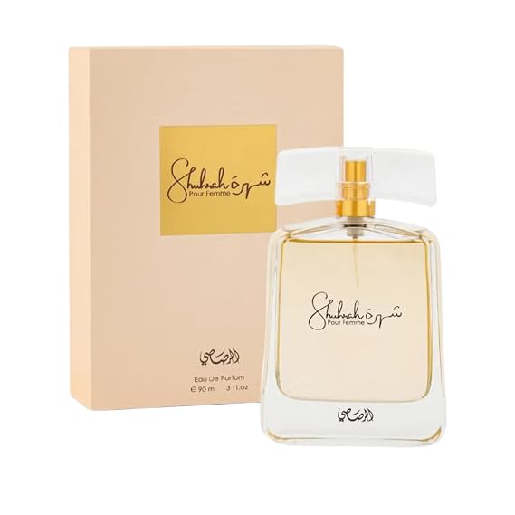 RASASI Shuhrah Eau De Parfum For Women - 90ML (3.0 OZ) Arabian Perfume for Women with a Long Lasting Fragrance A Captivating Women Perfume for Everyday Elegance and Special Occasions