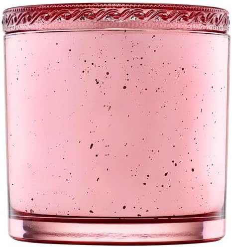Voluspa Sparkling Rose, Grande Maison 3 Wick Glass Candle, 36 Ounce, 100 Hour Burn Time, Coconut Wax for Clean Burning, Handcrafted in the USA