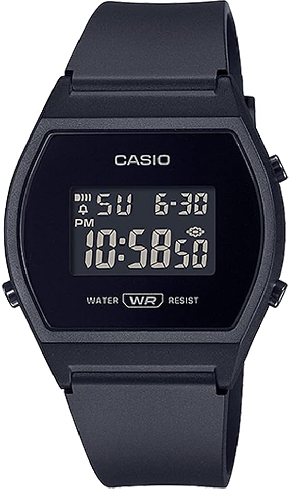 Casio LW-204-1B Standard Digital Women's Wrist Watch with Casio Box Overseas Model Black