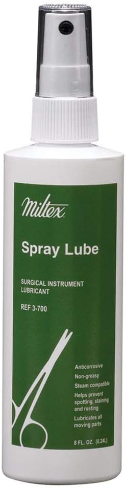 MCK37002501 - Miltex Lubricant, Spray 8 oz. Bottle
