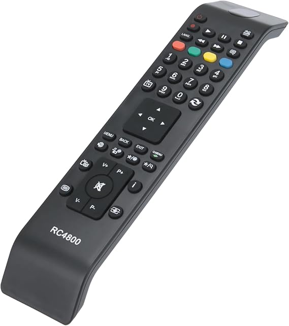 RC4800 Replacement Universal Remote Control Fit for FINLUX VESTEL FUNAI JVC TVs
