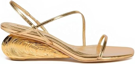 Bridget Shell Wedge Sandal
