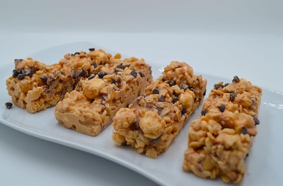 US Sweets Avalanche Bark - Peanut Butter White Chocolate Bark with Marshmallows, Chocolate Chips, Rice Krispies | Delicious Gift | Handmade in Small Batches |  to Arrive Fresh