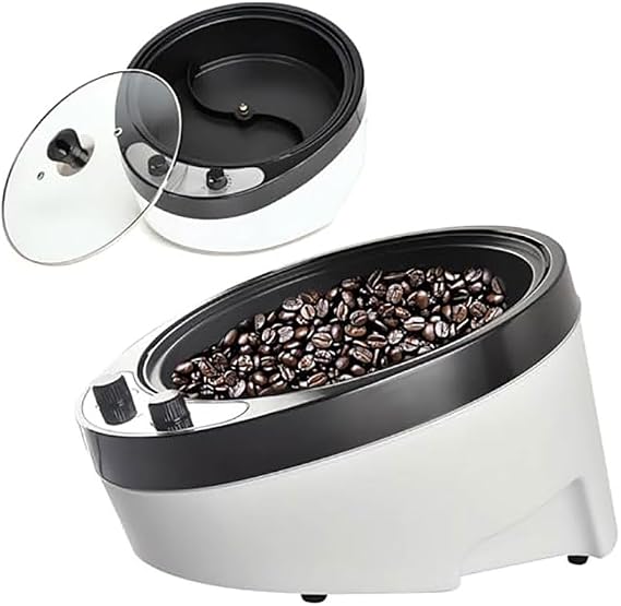 Coffee Roaster Machine 1800W Electric Commercial Baking Machine for Roasting Coffee Beans, Peanuts, and Nuts - Perfect for Home and Coffee Shops