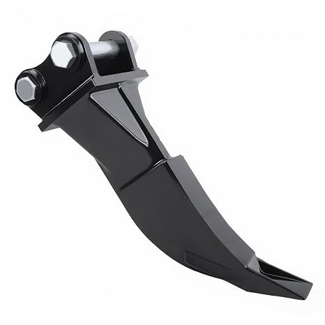 Mini Excavator Ripper Attachment, Heavy-Duty Manganese Steel Single Hook, 1-1.5 Ton Backhoe Compatible