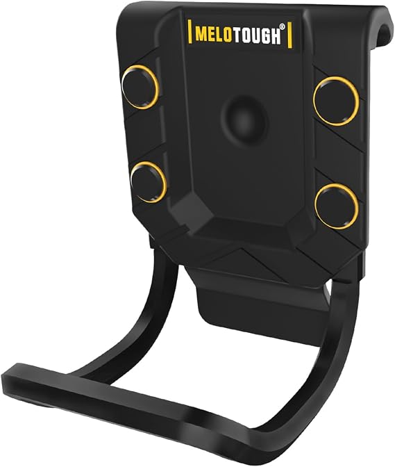 MELOTOUGH Hammer Holder for Belt, Hammer Loop, Hammer Holster, Hammer Belt Holder (Black)