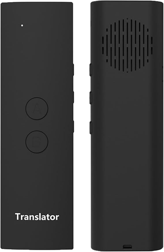 Smart Language Translator Device, Real-Time Multi-Language Instant Translator, Electronic Pocket Voice/Text Bluetooth Translator Support 28 Languages for Learning, Travel, Business, Easy to Use