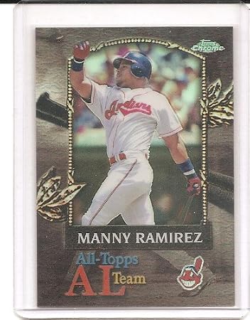 Manny Ramirez 2000 Topps Chrome Refractor All-Topps AL Team Insert Card #AT19