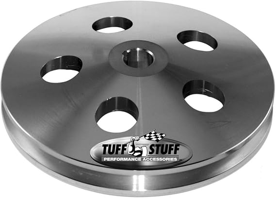 Tuff Stuff 8488A Chrome Pulley Power Steering Pump