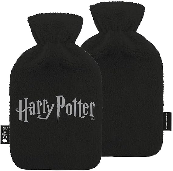 ARDITEX HARRY POTTER Hot Water Bottle with Embroidered Plush Cover