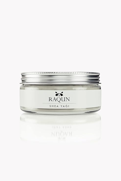 RAQUN Soğuk Sıkım Shea Yağı 50 ml %100 Saf ve Doğal