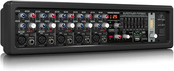 Belinger PMP550M Powered Mixer Microphone Preamp