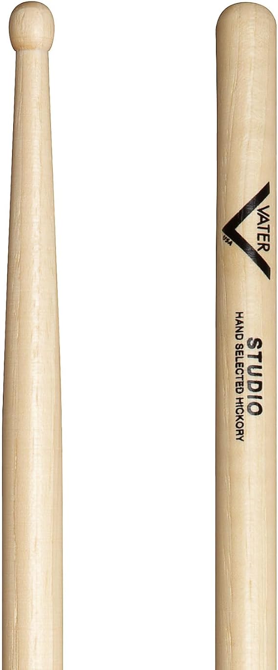 Vater Studio Hickory Wood Tip Drumstick Pair