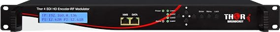 Low Latency HD-SDI DVB-T Modulator & IPTV Server 4 Ch