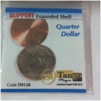 Tango Magic Slippery Shell Quarter (w/DVD)(D0128) Tricks