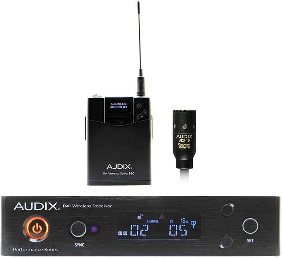 AUDIX AP41 L10 Wireless Lavalier Microphone System for Presenters, Speakers, and Vocalists
