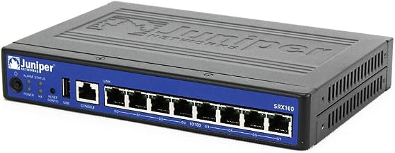 The Best Juniper Networks SRX100H2 RM1U Services Gateway 2GB/Memory 2GB/Flash 8PORT-10/10