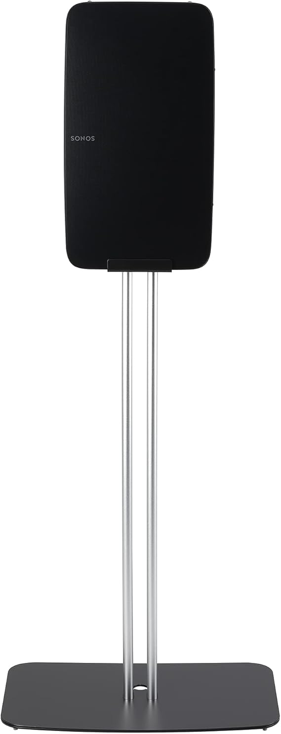 Mountson Premium Floor Stand Compatible with Sonos Five and Play:5 - Black
