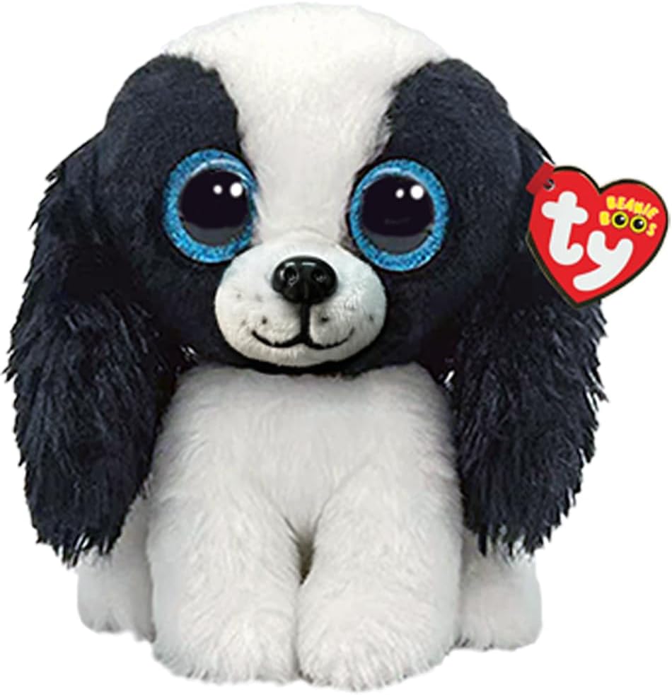 Ty Beanie Boos TY Sissy Dog Beanie Boo Regular | Beanie Baby Soft Plush Toy | Collection piece Soft fabric toy