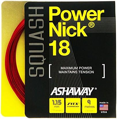 Ashaway POWERNICK 18 Squash String Set