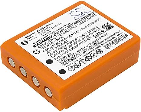 Battery Replacement for HBC Radiomatic Key Radiomatic Linus 4 Radiomatic Micron 4 Radiomatic Quadrix Radiomatic Micron 6 Radiomatic Vector Pro Radiomatic Micron 7 BA223030 BA223000 FUB6