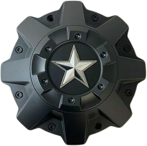 DFD Wheels C-051 Matte Black with Chrome Star Wheel