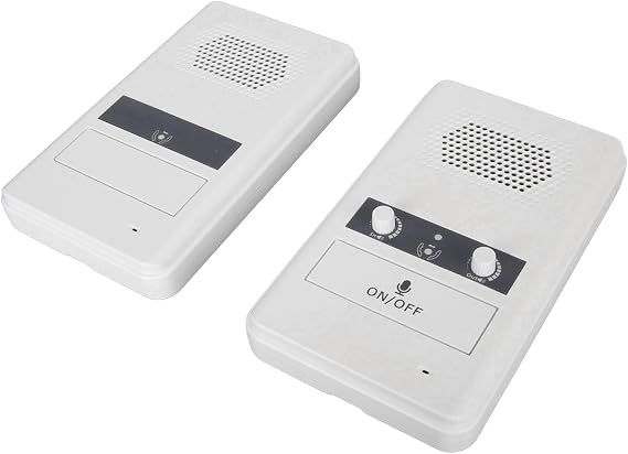 Window Intercom System Dual Way Talk ABS Counter