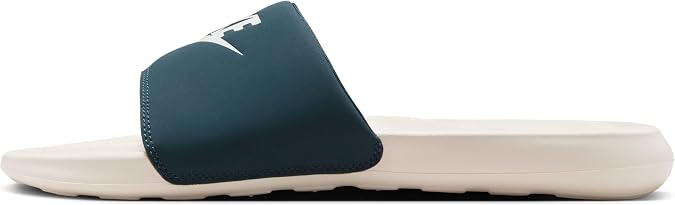 Nike Victori One Men's Slides (Armory Navy/Light Orewood Brown/Sail) Size 13