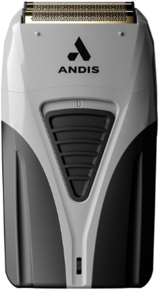 Andis 17200 Pro Foil Lithium Titanium Foil Shaver, Cord/Cordless, Smooth Shaving Cordless Shaver with Charger, Black