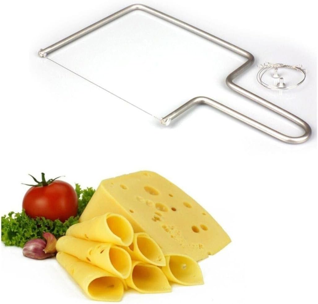 Practical Stainless Cheese Slicer +1 Wire Cutter