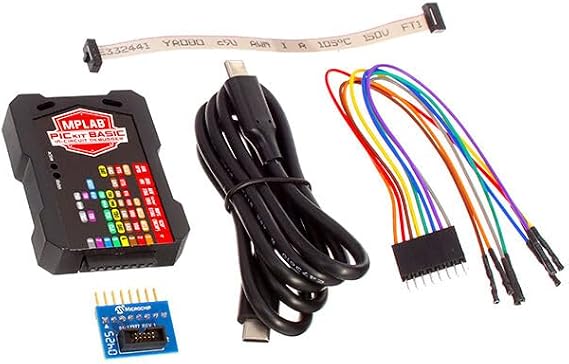 Microchip Technology PG164110 MPLAB PICkit Basic Debugger, in-Circuit/in-System Programmer for AVR, dsPIC, SAM, PIC, PG164110