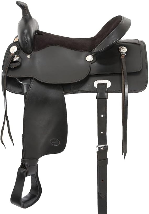 King Series Pleasure Trail Saddle Package 18 Black