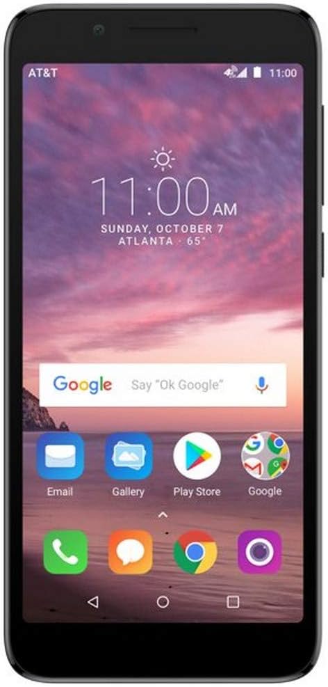 Alcatel idealXTRA 16GB AT&T Prepaid Pago Unsubscribed Smartphone Black