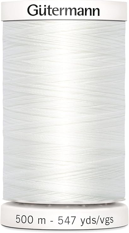 Gutermann 24333 Sew-All Thread 547 Yards-Nu White