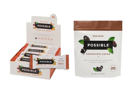 POSSIBLE Snack Bar & Chocolate Protein Powder 15-Day