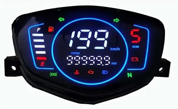 For Marva Vip 50 For Ya&maha Crypton 110 CRYPTON X 135 CRYPTON R 135 Digital Meter Modified Ful Led Meter Speed Meter Odometer instruments