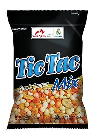 Dua Kelinci Tic Tack Mix, 100 Gram
