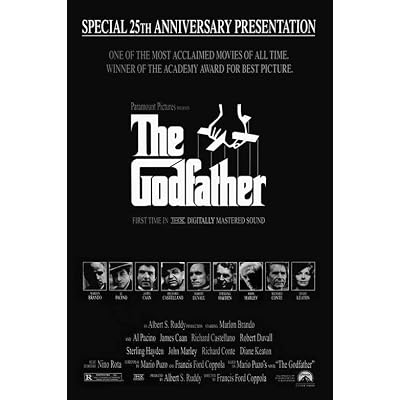 ArtFuzz Vintage Mafia Film Poster, Anniversary Edition (Classic, 11 x 17, Letter Print)