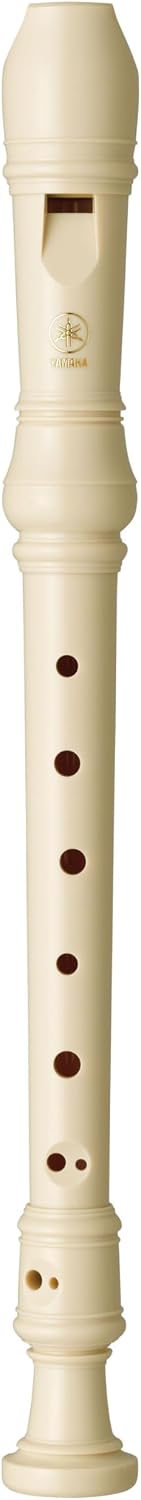 YAMAHA YRS24 Recorder - Soprano, Baroque fingering, White