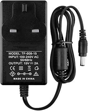 15V AC Adaptor For Native Instruments Traktor Kontrol S4 S2 MK2 DJ Controller
