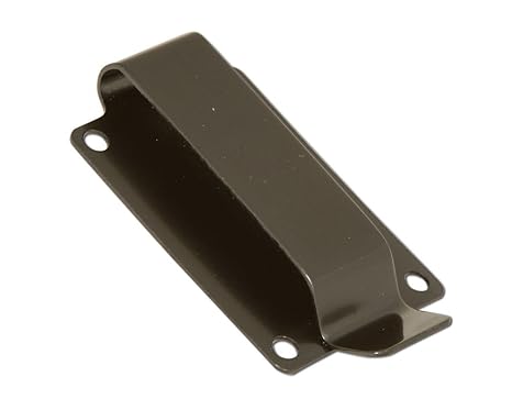 Tandy Leather Rivet On Spring Clip - Professional Hardware for DIY Slim Wallets - Reliable Belt Fastener for Handmade Leather Goods - Strong Spring Clip for Pouch Straps