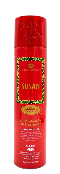 Al Rehab Susan Air Freshener, 10.15 Ounce / 300ml