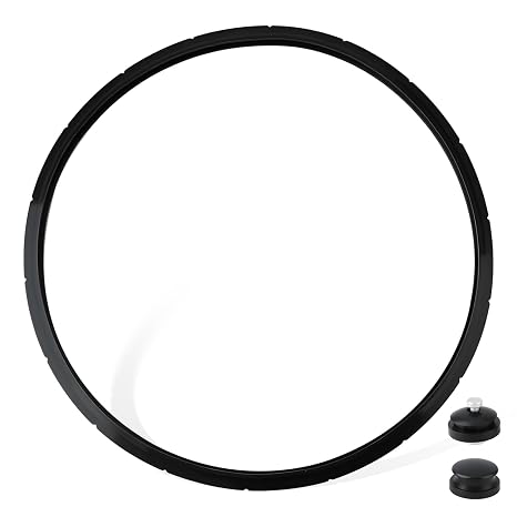 Pressure Canner Sealing Ring Safety Plug Pack Compatible with Presto Replace#: 09905 Includes Automatic Air Vent & Overpressure Plug