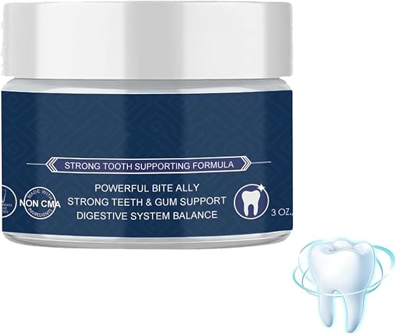Tooth Powder, Tooth Whitening Powder, Remineralizing Tooth Powder, All Natural Tooth Powder, for Adults, Kids, Sensitive Gums, 50g (1pcs)
