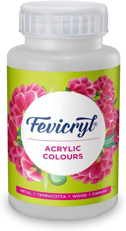 Pidilite Fevicryl Acrylic Colour (500 Ml): White