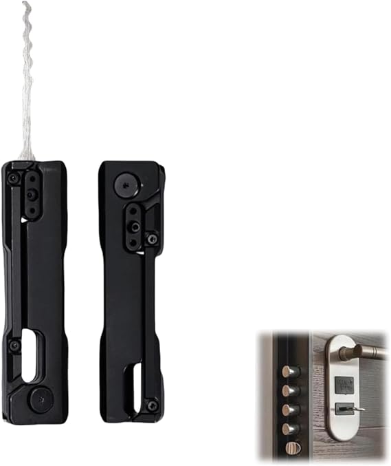 Lock Picking Fidget Toys, Lock Pick Set, Portable Folding Lock Picking Kit, Decompression Tool Pick Set, Clock Pick Set,Grav Clock Pick for Shed, Gate, School Gym Locker, Fence, Toolbox