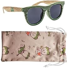 Sun-Staches Groot Kids Sunglasses Stylish, Comfortable & Durable UV-Protective Kids Glasses With Soft Carrying Case - Officially-Licensed Baby Groot Merchandise