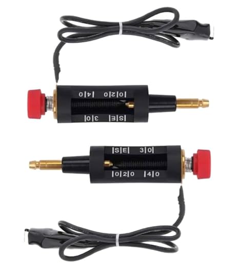 Adjustable Spark Plug Gap Tester for Small Engine Automotive Mower, 2 Pack