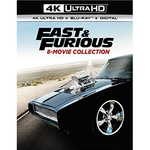 Fast & Furious 8-Movie Collection - 4K Ultra HD + Blu-ray + Digital